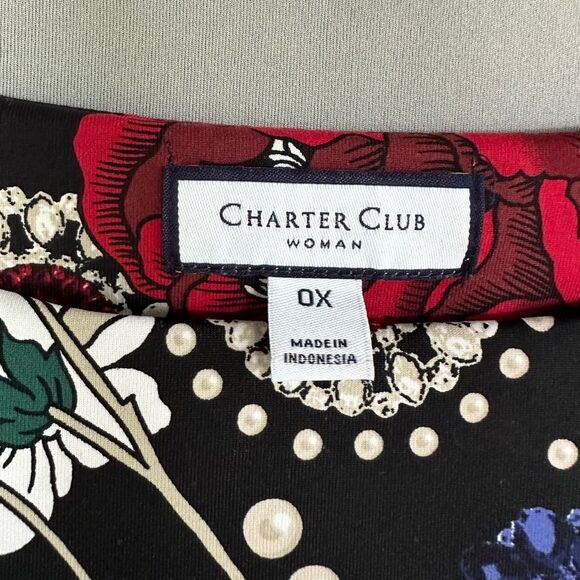 5 for $45 charter clib top blouse shirt size 0X - Picture 4 of 7